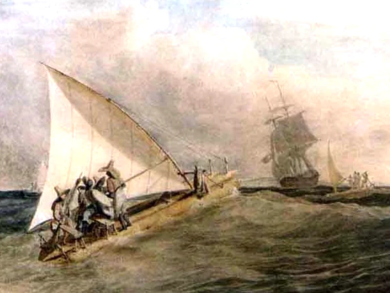 1791-Emeric Essex Vidal - Imbarcazione da pesca